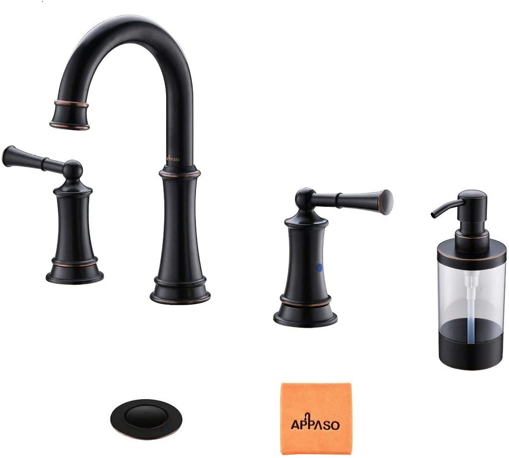APPASO Bathroom Faucet 122ORB Bathroom Faucet Appaso