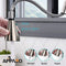 APPASO Robinet Mitigeur de Cuisine 360° Rotatif Robinet Cuisine avec Douchette 3 Jets en Inox Brossé Argent