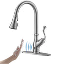 APPASO 175TL-BN Touchless Smart Kitchen Faucet Brushed Nickel Motion Sensing Activated Hands-Free