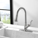 APPASO 175TL-BN Touchless Smart Kitchen Faucet Brushed Nickel Motion Sensing Activated Hands-Free