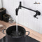 APPASO 196MB Pot Filler Kitchen Faucet Folding Stretchable Double Joint Swing Arm Extending