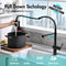 APPASO 238TL-MB Touchless Kitchen Faucet Modern Spring Matte Black Smart Sensor Activated