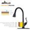 APPASO 149MB Pull Down Kitchen Faucet Matte Black with Soap Dispenser