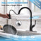 APPASO 149ORB Pull Down Kitchen Faucet Oil Rubbed Bronze with Soap Dispenser