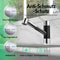 APPASO Wasserhahn Küche mit Brause, 360° Drehbar Küchenarmatur mit 2 Strahlarten Mattschwarz und Chrom APS153-BC