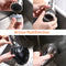 APPASO Robinet de Cuisine Mitigeur 360° Rotatif Mitigeur Évier avec Douchette 3 Jets avec Brosser sans Contact Brossé Argent