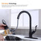 APPASO 148ORB Single Handle Pull Down Kitchen Faucet Oil Rubbed Bronze Single Hole
