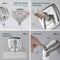 APPASO Shower Faucet Shower System with 5-Function Spray Head Tub and Valve Set Brushed Nickel 110BN